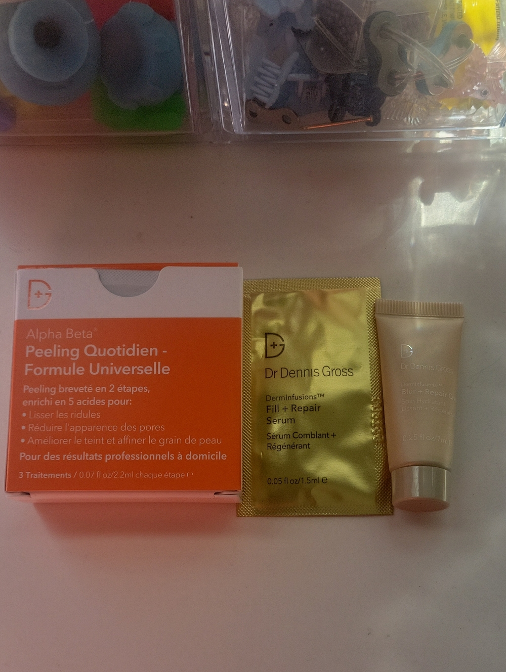 Dr. Dennis Gross Women Skincare Set - Orange & Gold Peeling + Repair Serum